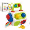 Busy Cube for Toddlers 1 Years Old, Montessori Toys for 1 Year Old - Ideal Gifts for 1 Year Old Boys Girls - Airplane Plane Car Travel Toys for 6 to 18 Months Toddlers Educational Learning Toys view 1