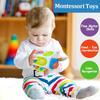 Busy Cube for Toddlers 1 Years Old, Montessori Toys for 1 Year Old - Ideal Gifts for 1 Year Old Boys Girls - Airplane Plane Car Travel Toys for 6 to 18 Months Toddlers Educational Learning Toys view 3