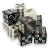 Cords Essentials D6 Viking/Medieval Betting Bone and Horn Dice Set of 12 Pcs - 9/16 Inch (14-15 mm) Thick view 1