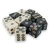 Cords Essentials D6 Viking/Medieval Betting Bone and Horn Dice Set of 12 Pcs - 9/16 Inch (14-15 mm) Thick view 3