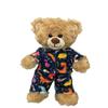Diggin' Dinos Pajamas for 610 inch Stuffed Animals  Plush Toy Dino PJ Outfit for Teddy Bears, Soft Dinosaur Themed Sleepwear Clothes, Adorable Dress Up Costume for Kids Pretend Play and Gift view 2