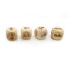 Adult Yoga Exercises 4Pcs Wooden Dices,Lover Party Random Challenge Dices 1inch(2.5cm),Decision Role Playing Game Dices Novelty Dices Fun Dices view 4