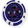 Yarsanor Poker Casino Games Chips Set, ABS Poker Metal Coins Poker Set, Texas Holdem Blackjack Games Cards for Playing Game Family Friends Party (Size : 25PCS $10) view 1