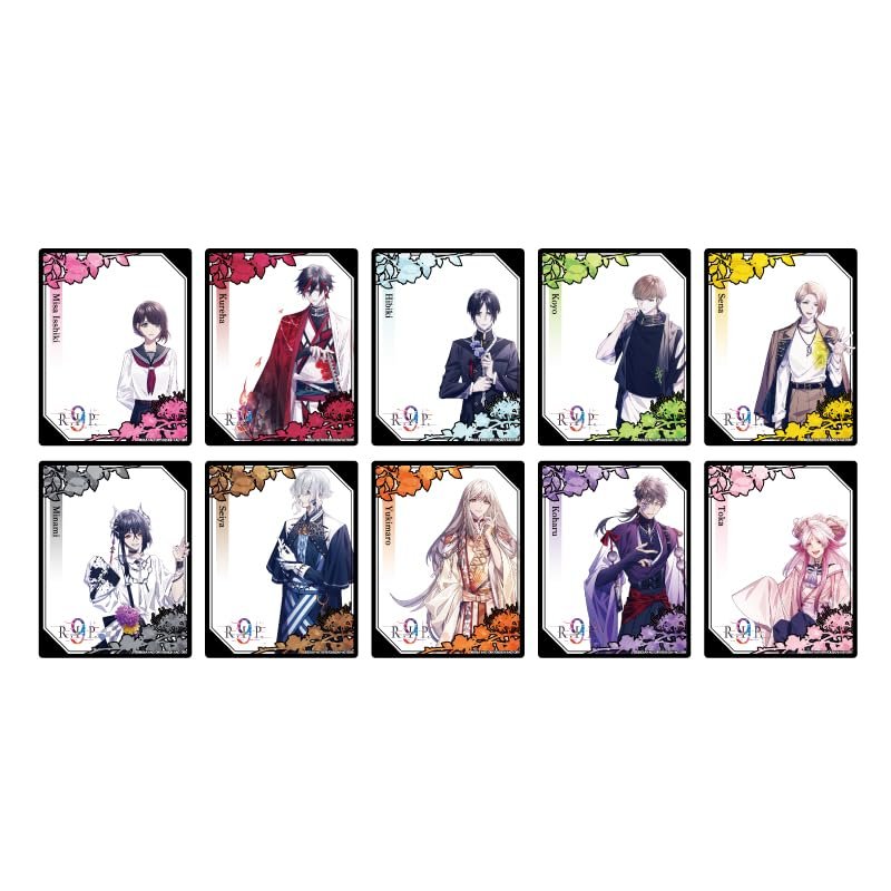 9 R.I.P. 01 Official Illustration Acrylic Cards Box of 10