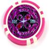Yarsanor Poker Casino Games Chips Set, ABS Poker Metal Coins Poker Set, Texas Holdem Blackjack Games Cards for Playing Game Family Friends Party (Size : 25PCS $5000) view 1