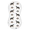 vvfelixl Burp Cloths Bernedoodle Dog for Baby Boy Girls Baby Washcloths Burp Rags 1 Pack view 1