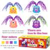 4PCS Fun Hair Pulling Fidget Screaming Monster Toys, Anti Anxiety Toys and Venting Novelty Toys, Different Screams Made by Hair Pulling, Halloween Christmas for 3 4 5 6 7+ Kids Teen Boys Girls Gifts view 4
