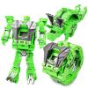 Tiydiygo Transformer Dinosaur Watch Robot Toys,Deformation Electronic Watch Dinosaur Animal Robot Action Figure Toys for Adult Kids Boys Girls (Green) view 1