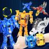Tiydiygo Transformer Dinosaur Watch Robot Toys,Deformation Electronic Watch Dinosaur Animal Robot Action Figure Toys for Adult Kids Boys Girls (Green) view 2