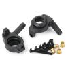 DAYUDDRICAR For SCX10 II 1/10 Part, for SCX10 II 1/10 RC Car Alloy Metal Front Steering Knuckles Replacement RC Car Steering Upgrade Part for SCX10 II 90046 1/10 RC Crawler Truck Car Model Accessories view 3