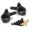 DAYUDDRICAR For SCX10 II 1/10 Part, for SCX10 II 1/10 RC Car Alloy Metal Front Steering Knuckles Replacement RC Car Steering Upgrade Part for SCX10 II 90046 1/10 RC Crawler Truck Car Model Accessories view 4