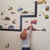 Construction Truck Decor for Boys Room view 1