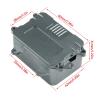 DAYUDDRICAR RC Car CNC Aluminum RC Receiver Box ESC Radio Electronic Tray Replacement RC Car Receiver Box Upgrade for SCX10 D90 D110 86100 1/10 RC Rock Crawler Accessories (Color : Gray) view 3