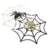 ABOOFAN 1set Halloween Spider Webs Decoration Scary Cobwebs and Spiders for Home Kitchen and for Unforgettable Halloween Memories view 1