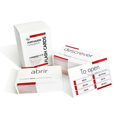 Pat's Flash Cards 200 Portuguese Conjugations Flash Cards