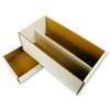 Max Protection 2 Row Shoe Graded Trading Card Storage Box - Durable Cardboard Cards Storage Boxes Ideal for Trading, Baseball and Sports Card Collection (10 Pack) view 1