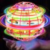 Fesbt Flying Orb Ball 2025 Boomerang Hover Ball Galatic Fidget Spinner Mini Drone Cool Toys Birthday Gift Ideas for 6 7 8 9 10+ Year Old Boys Girls Teens Indoor Outdoor (Red) view 1