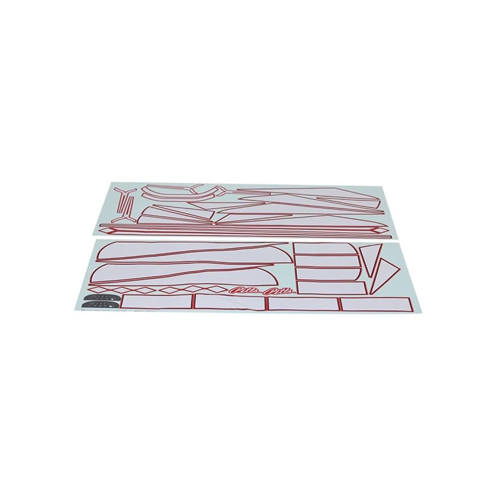 ECHOBBY FMS Part RY118 Decal Sheet Set for 1400mm Pitts V2 Scake RC Model Airplane