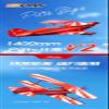 ECHOBBY FMS Part RY118 Decal Sheet Set for 1400mm Pitts V2 Scake RC Model Airplane view 3