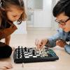 Talking Chess Academy Electronic Chess Set, Magnetic Computer Chess Game with Interactive Teaching System for Beginners, Advanced AI for Improving Players, Perfect for Kids & Adults, Simple and Noble view 2