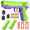 Dreamplay Shell Ejecting Toy Gun, Automatic Pull Back Action Education Model Toy for Kids Gifts view 1