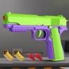 Dreamplay Shell Ejecting Toy Gun, Automatic Pull Back Action Education Model Toy for Kids Gifts view 3