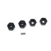 DAYUDDRICAR 1/18 RC Car Aluminum 12mm Aluminum Hex System Replacement RC Car Upgrade Part for Losi-Mini-T 2.0 1/18 RC Car Accessories view 2