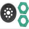 DAYUDDRICAR RC Car Gear, 1/18 RC Car Steel Spur Gear 60t 0.5M Replacement RC Car Gear Upgrade Part for Losi-Mini-T 2.0 1/18 RC Car Accessories view 1
