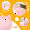 H&W Mini Piggy Bank, Plastic Coin Bank, Unbreakable Money Banks, Cute Piggy Banks for Kids, First Money Box, Best Birthday Gifts Home DecorationPink view 3