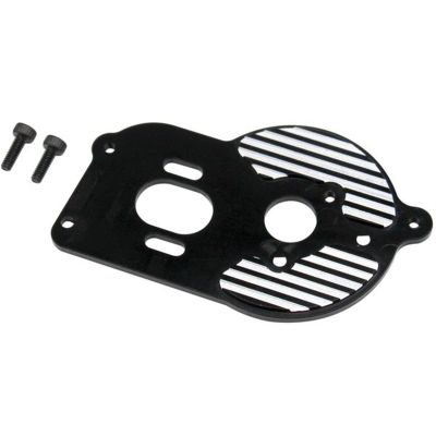 DAYUDDRICAR RC Car Motor Mount, 1/18 RC Car Aluminum Adjustable Motor Heat Dissipation Mount Replacement RC Car Motor Upgrade Part for Losi-Mini-T 2.0 1/18 RC Car Accessories
