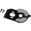 DAYUDDRICAR RC Car Motor Mount, 1/18 RC Car Aluminum Adjustable Motor Heat Dissipation Mount Replacement RC Car Motor Upgrade Part for Losi-Mini-T 2.0 1/18 RC Car Accessories view 1