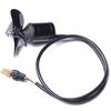 ApisQueen 24V 3-6S X1 Brushless Underwater Thruster 78W 1.1KG Thrust Mini Motor for RC Boats/ROVsCCW view 3