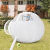 Inflatable Bubble House, Clear Inflatable Bubble Tent Dome with Blower, Luxury 9.8ft Diameter Bubble House & 6.5ft Channel Perfect for Outdoor Backyard Festival Party view 3