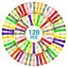 YUQILIN 120 PCS Fidget Toys Marble Mesh Fidget Toys Bulk, Stress Relief Sensory Colorful Fidget Toy Set for Adults with ADHD ADD OCD Autism for Anti-Anxiety Enhance Focus view 1