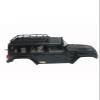 DAYUDDRICAR RC Car Body Shell, for YK4082 PRO 1/8 RC Car Body Frame Shell Replacement RC Car Frame Upgrade Part for YK4082 PRO 1/8 RC Climbing Car Accessories (Color : Black) view 1