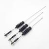 BrewJa 1set M2 Ball Head Tie Rod End + Rubber Bellows Radio Box Seals + Servo Push Pull Rod for RC Boat Marine Tug Fishing Boat (Color : Rod Length 120mm) view 1