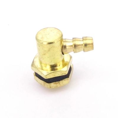 BrewJa 5PCS Fuel Nipple Fuel Inlet Outlet Nipple Tank Filler Oil Nozzle Copper End for Fuel Tank Gasoline Nitro RC Car Boat (Color : 5PCS Type B)