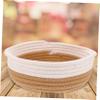 Amosfun Cotton Rope Woven Storage Basket for Organizing Toys Small Decorative Bin for Boys and Girls Rooms Playrooms Offices and More Compact for Organization view 3
