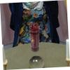 1 Set Begging Fortune Gum Chinese Sticks I Ching Divination Stick Feng Shui Fortune Chinese Divination Bucket China Wooden Household view 2