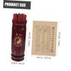 1 Set Begging Fortune Gum Chinese Sticks I Ching Divination Stick Feng Shui Fortune Chinese Divination Bucket China Wooden Household view 4