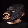 Fun Costumes Kid's Scary Gorilla Animal Masks Standard Black view 2