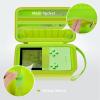 Againmore Hard Case Compatible with Analogue Pocket Handheld Game Console, Portable Mini Game Player Storage Bag for Video Games Cards, Charging Cable and Accessories (Box Only)-Green view 3
