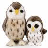 Ice King Bear Mom and Baby Stuffed Animals Set Zoo Wild Animals (Owl) view 1