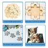 1000 Piece Butterfly Girl Wooden Jigsaw Puzzle, Challenging and Fun Activity - Interesting and Warm Art Adult Puzzles - Modern Home Decor Ideal Gift view 2