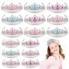 NINAOR Princess Crown Party Favors, 16Pcs Princess Dress Up Tiaras for Birthday Girl Cosplay Accessories, Princess Pretend Play Jewelry Party Supplies view 1