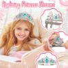 NINAOR Princess Crown Party Favors, 16Pcs Princess Dress Up Tiaras for Birthday Girl Cosplay Accessories, Princess Pretend Play Jewelry Party Supplies view 3