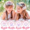 NINAOR Princess Crown Party Favors, 16Pcs Princess Dress Up Tiaras for Birthday Girl Cosplay Accessories, Princess Pretend Play Jewelry Party Supplies view 4