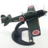 DAGIJIRD 1/72 Scale Simulation WWII 1942 Japanese A6M3 Zero Fighter Aircraft Plane Model Home Office Decoration Gifts view 3