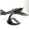DAGIJIRD 1/72 Scale Simulation WWII 1942 Japanese A6M3 Zero Fighter Aircraft Plane Model Home Office Decoration Gifts view 4