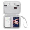 Canboc Carrying Case for G350/ RG40XXV/ RG406V/ RG405V Retro Handheld Game Console, RG40XXV Video Gaming Console Storage Box, Mesh Pocket fits Cable, SD Card, Grey (Case Only) view 1